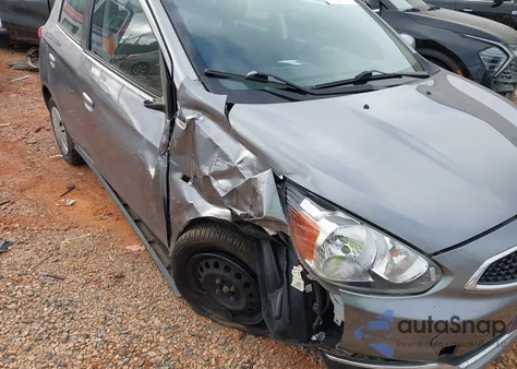 2019 Mitsubishi Mirage Es from USA, damaged, VIN ML32A3HJ9KH004821